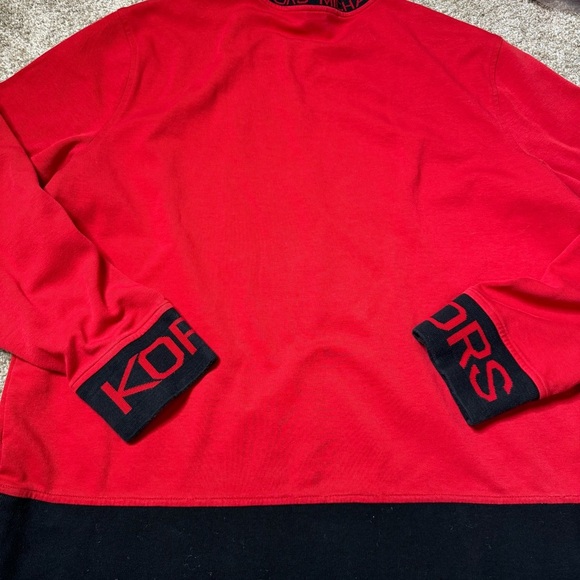 Michael Kors Logo Tape Cotton Blend Sweater - Picture 4 of 4